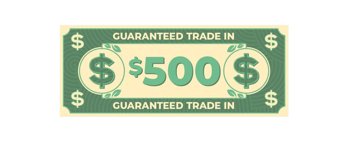 Trade in money with padding